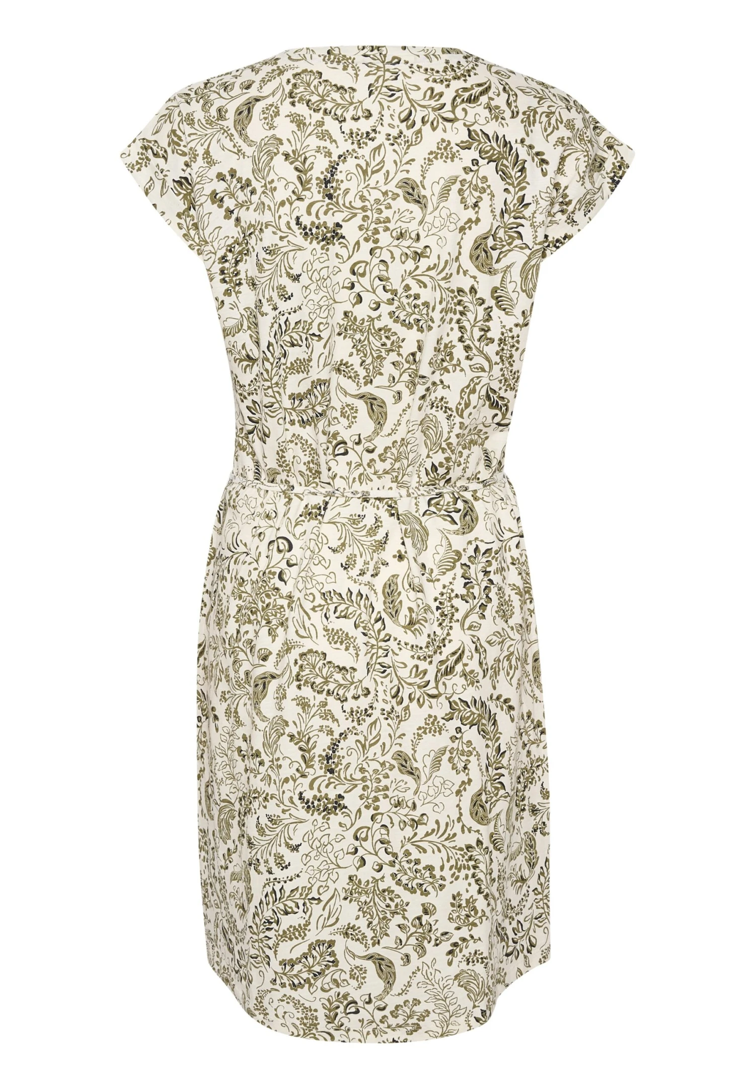 Part Two Ilima Dr - Jurk - Military Olive Botanical 6 Part Two Ilima Dr - Jurk - Military Olive Botanical - Afbeelding 6