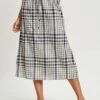 Calli Eliane- A-Lijn Rok - Navy Check