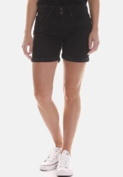 LTB Becky X Ariela - Jeansshort - Schwarz -Only Mode Winkel c9b5af70823e4609a013b3beeb841a67