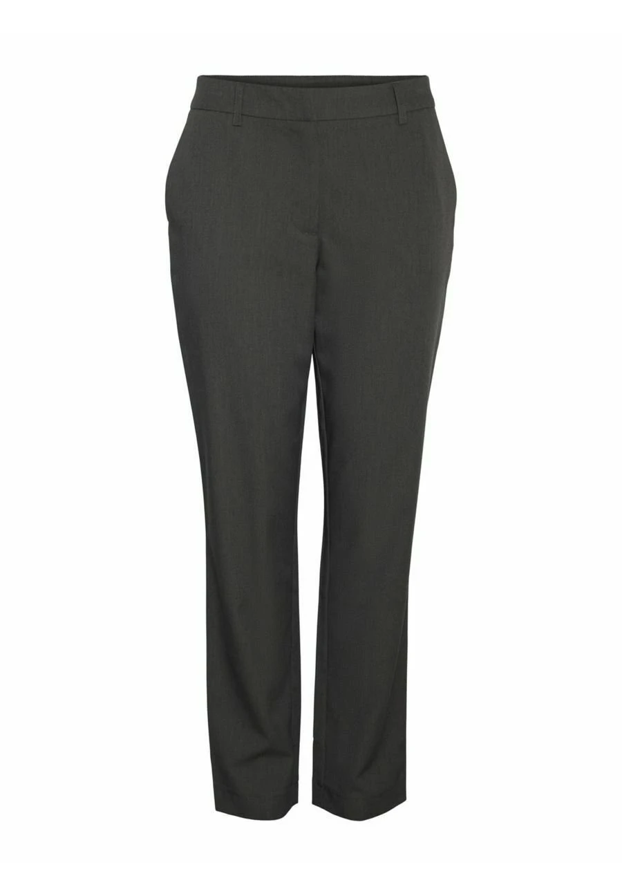 Noisy May Nmthea Vivian- Broek - Medium Grey Melange 1 Noisy May Nmthea Vivian- Broek - Medium Grey Melange