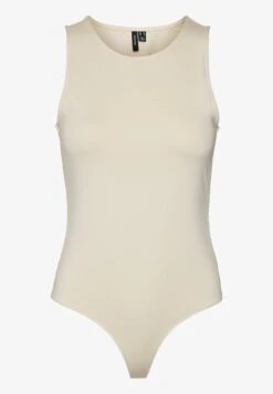 Vero Moda Vmjoann Bodystocking - Body - Beige -Only Mode Winkel ca08cf5ec77b4db78b193bd5fa47e54d
