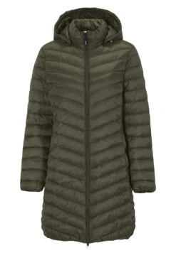Quilted Lightweight- Winterjas - Khaki Green -Only Mode Winkel ca7473c959584d7b9e8b2adf5ede1928