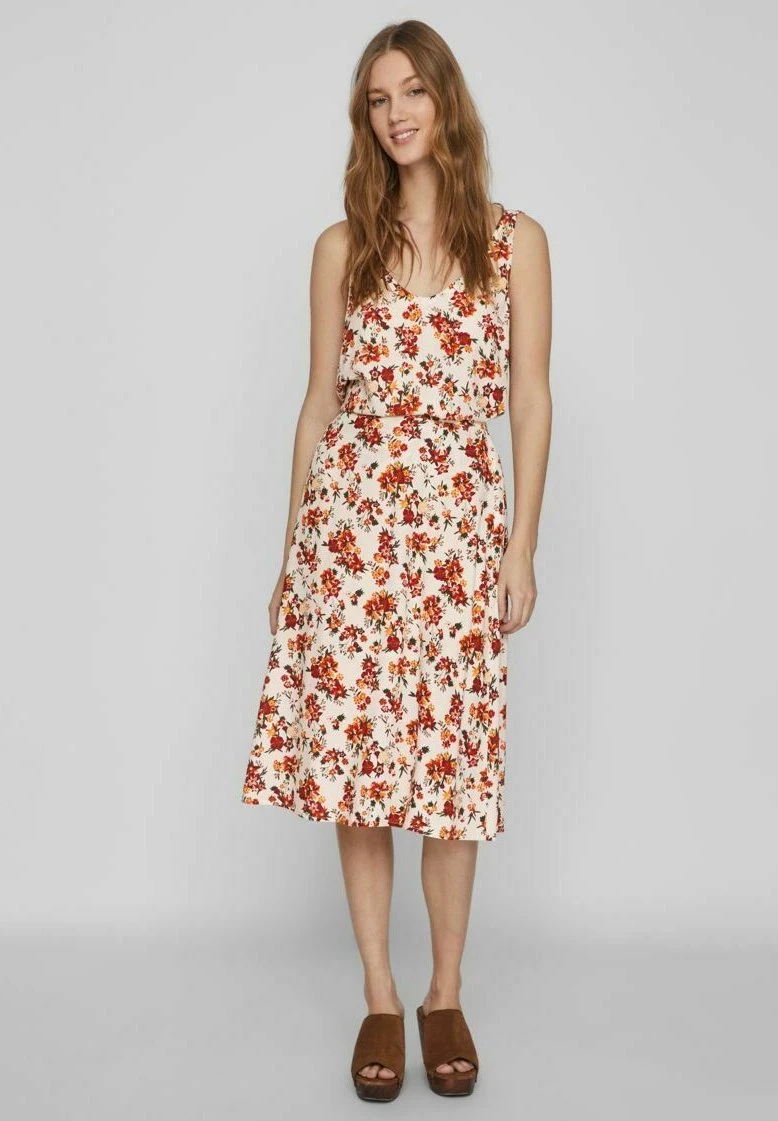 Vila Ohne Ärmel Geblümtes - Top - Birch 2 Vila Ohne Ärmel Geblümtes - Top - Birch - Afbeelding 2