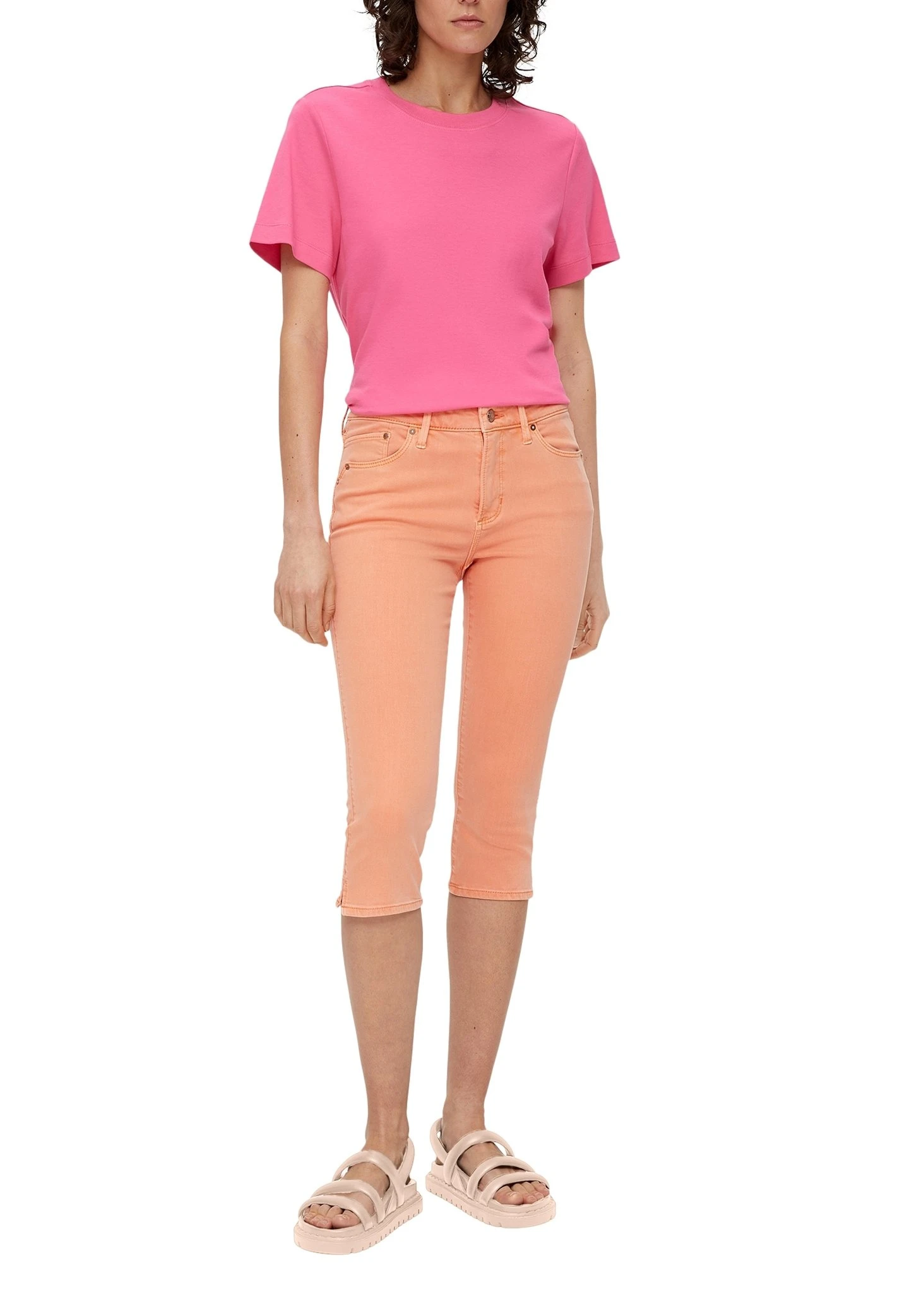 S.Oliver Jeansshort - Orange 1 S.Oliver Jeansshort - Orange