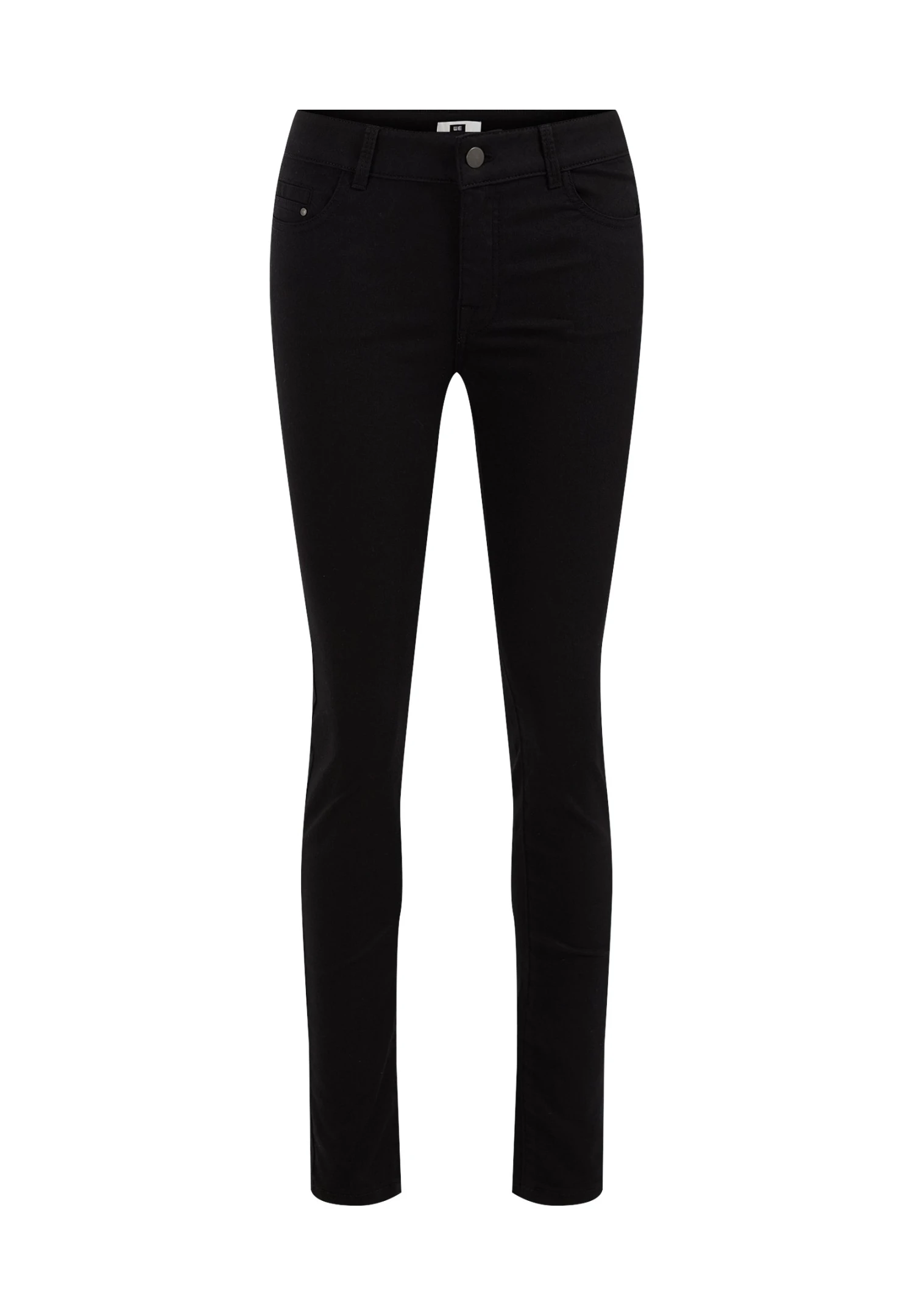 WE FASHION High Rise - Jeans Skinny Fit - Black 6 WE FASHION High Rise - Jeans Skinny Fit - Black - Afbeelding 6