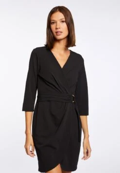 MORGAN Wrap With Buckle - Jurk - Black 8 MORGAN Wrap With Buckle - Jurk - Black -Only Mode Winkel cb7f0fadd1fe476eae66b0716e511c40