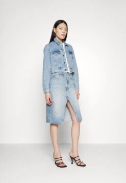 RE/DONE Midi Skirt - Kokerrok - Opal Indigo 12 RE/DONE Midi Skirt - Kokerrok - Opal Indigo -Only Mode Winkel cba6cc3d9b73450fb8bfd4e54fb1f324