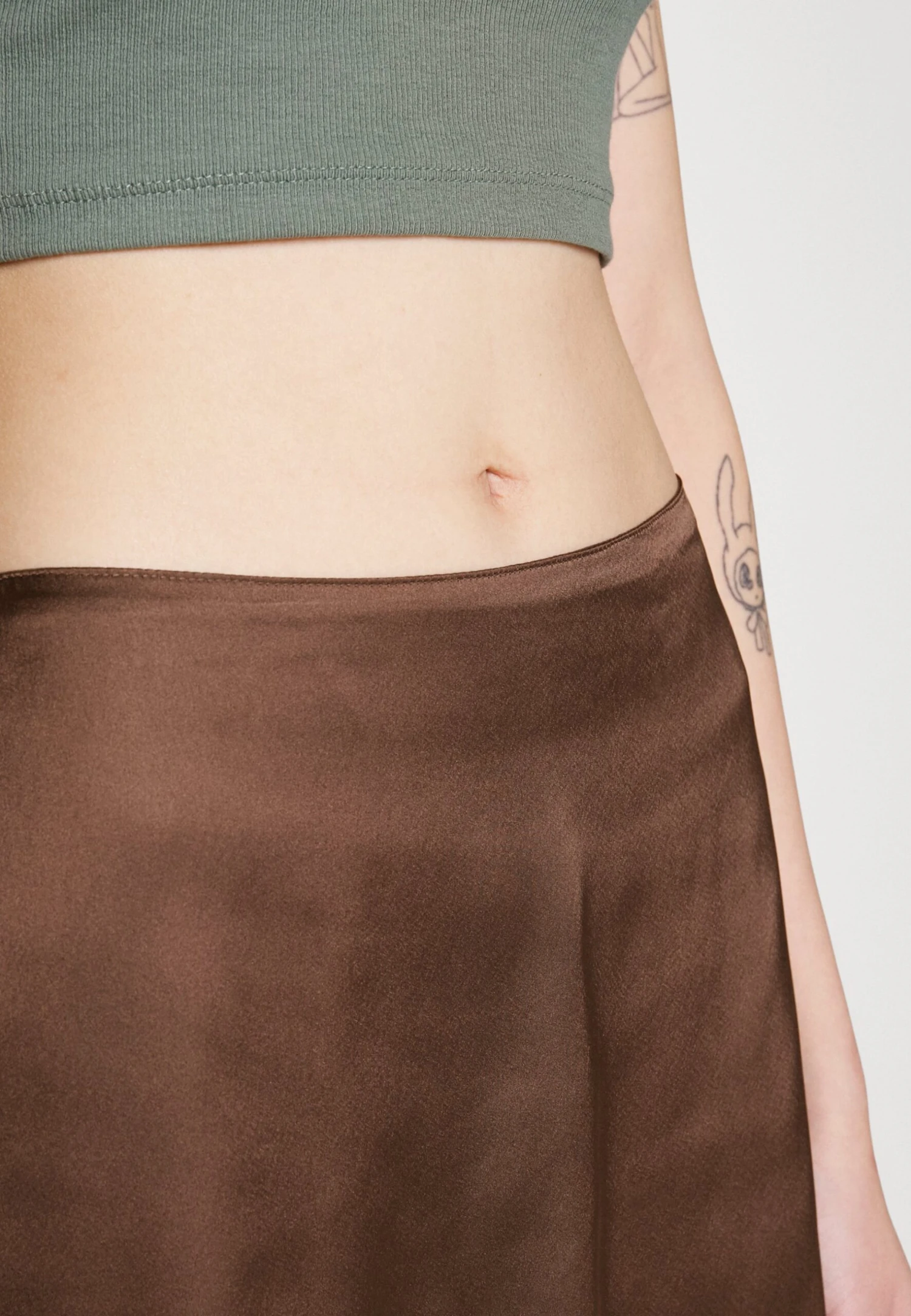 Hollister Co. Minirok - Brown 5 Hollister Co. Minirok - Brown - Afbeelding 5