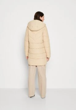 Noisy May Nmdalcon Long Jacket - Winterjas - Beige -Only Mode Winkel cc950e89efc540b5869dae603d1cc448