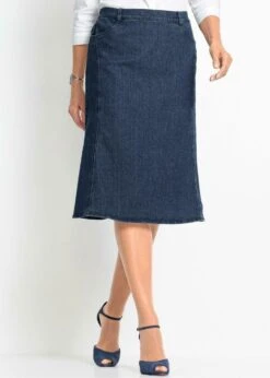 GOLDNER A-Lijn Rok - Jean Blue
