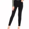 High Waist Skinny - Slim Fit Jeans - Black
