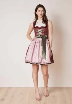 Dirndl - Bordeaux -Only Mode Winkel ce004c08a40047a2ab2b2928b70a3009