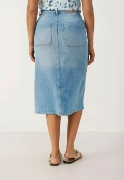 Part Two Siyapw Sk - A-Lijn Rok - Light Blue Denim -Only Mode Winkel ce11eeeaa13b4d92a90c62a65f082a47