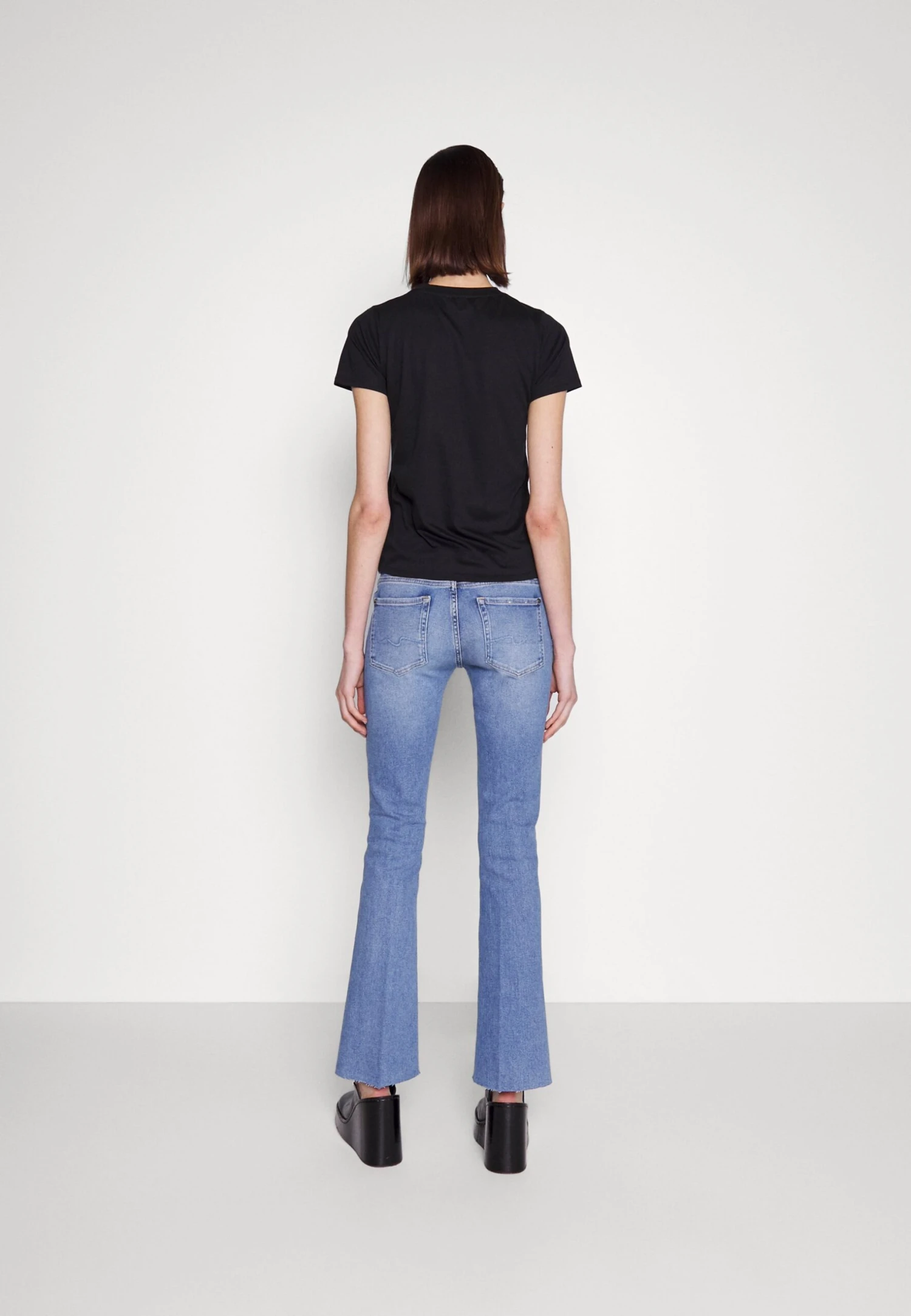 7 For All Mankind Tailorless Luxvinleg - Bootcut Jeans - Light Blue 3 7 For All Mankind Tailorless Luxvinleg - Bootcut Jeans - Light Blue - Afbeelding 3