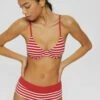 ESPRIT Mit Streifen - Bikinitop - Red