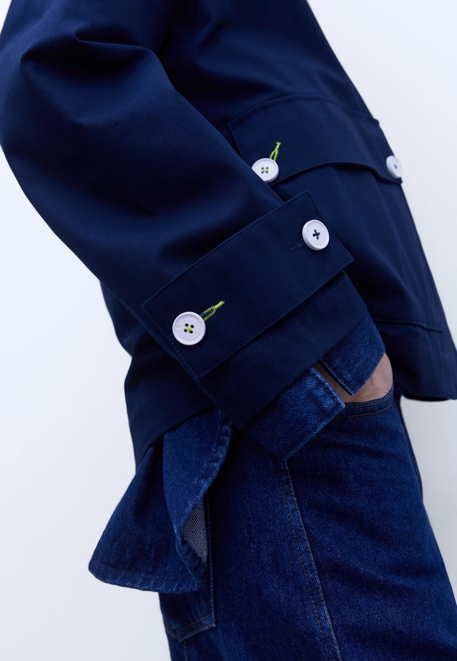 ADOLFO DOMINGUEZ Parka - Navy Blue 5 ADOLFO DOMINGUEZ Parka - Navy Blue - Afbeelding 5