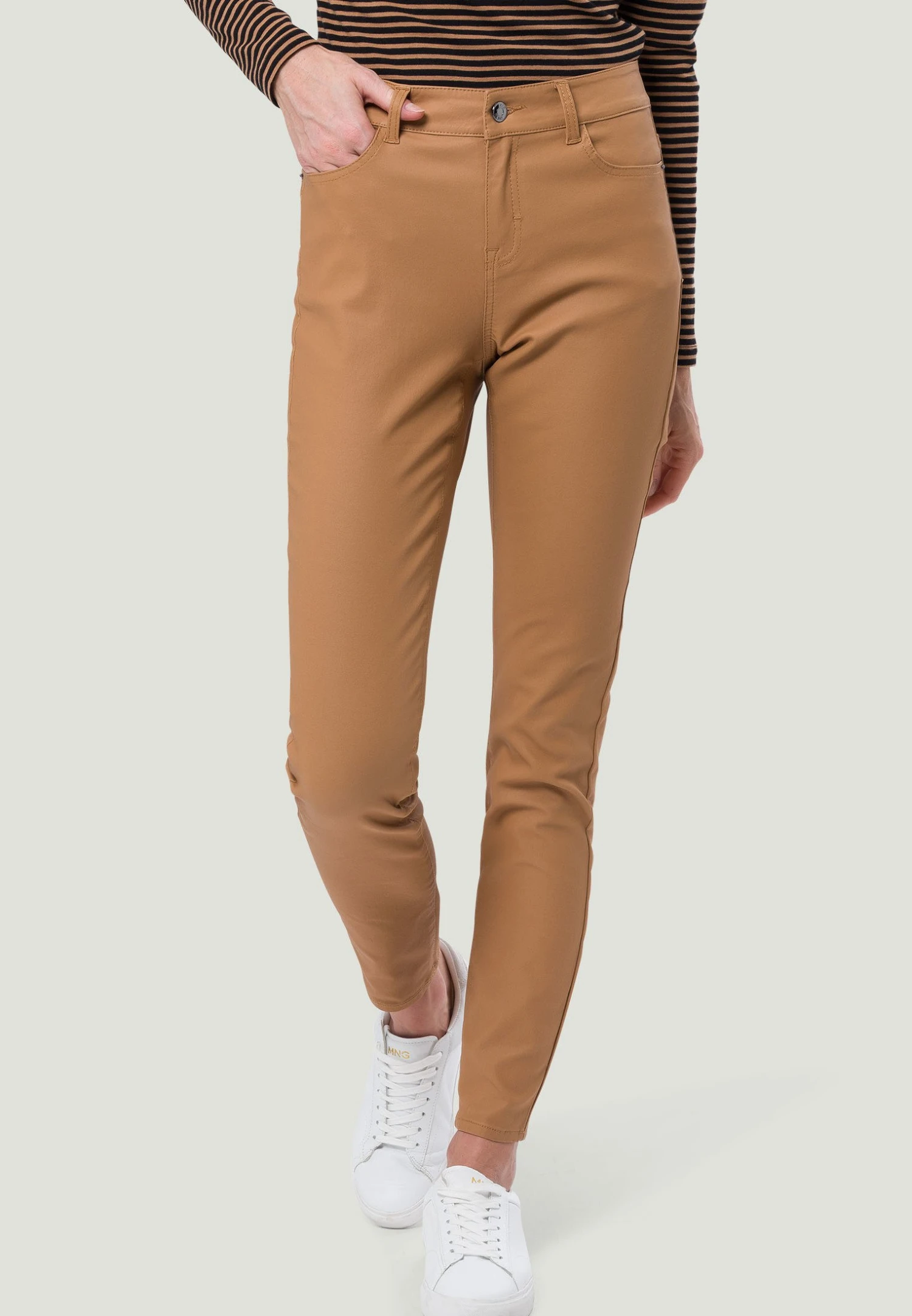 Zero Gecoated - Broek - Tobacco Brown 1 Zero Gecoated - Broek - Tobacco Brown