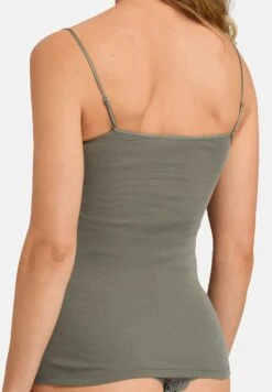 HANRO Spaghetti Moments - Hemd - Antique Green 7 HANRO Spaghetti Moments - Hemd - Antique Green -Only Mode Winkel d07f8b4bf1e5485e85a8e8af8c87f76e