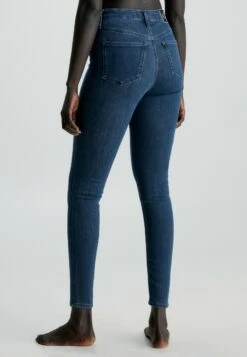 Calvin Klein Jeans High Rise Super Ankle - Jeans Skinny Fit - Denim Light -Only Mode Winkel d083012266ea4c46b530f5208cb7a447