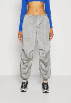 Iets Frans... Shiny Baggy Tech - Broek - Silver