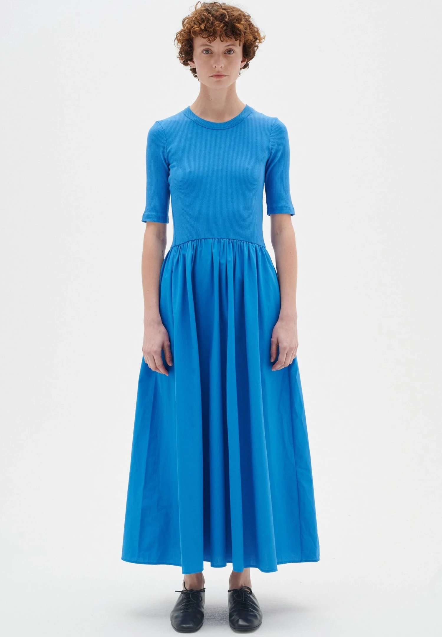 InWear Dagnama Ss- Maxi-Jurk - Spring Blue 1 InWear Dagnama Ss- Maxi-Jurk - Spring Blue