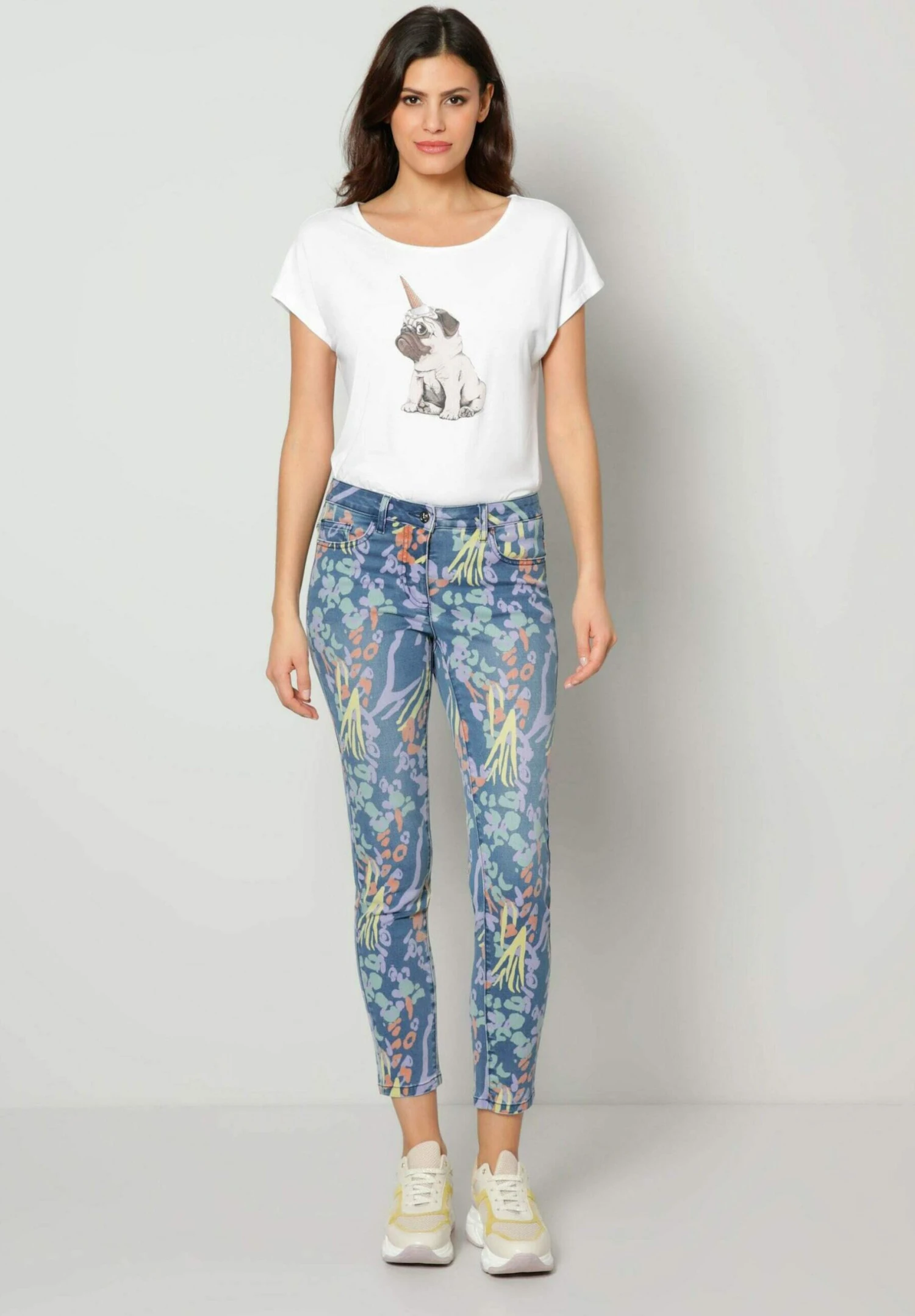 Slim Fit Jeans - Blue Denim Multicolor 2 Slim Fit Jeans - Blue Denim Multicolor - Afbeelding 2