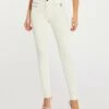 MORGAN Stretch Effect - Jeans Skinny Fit - White Denim