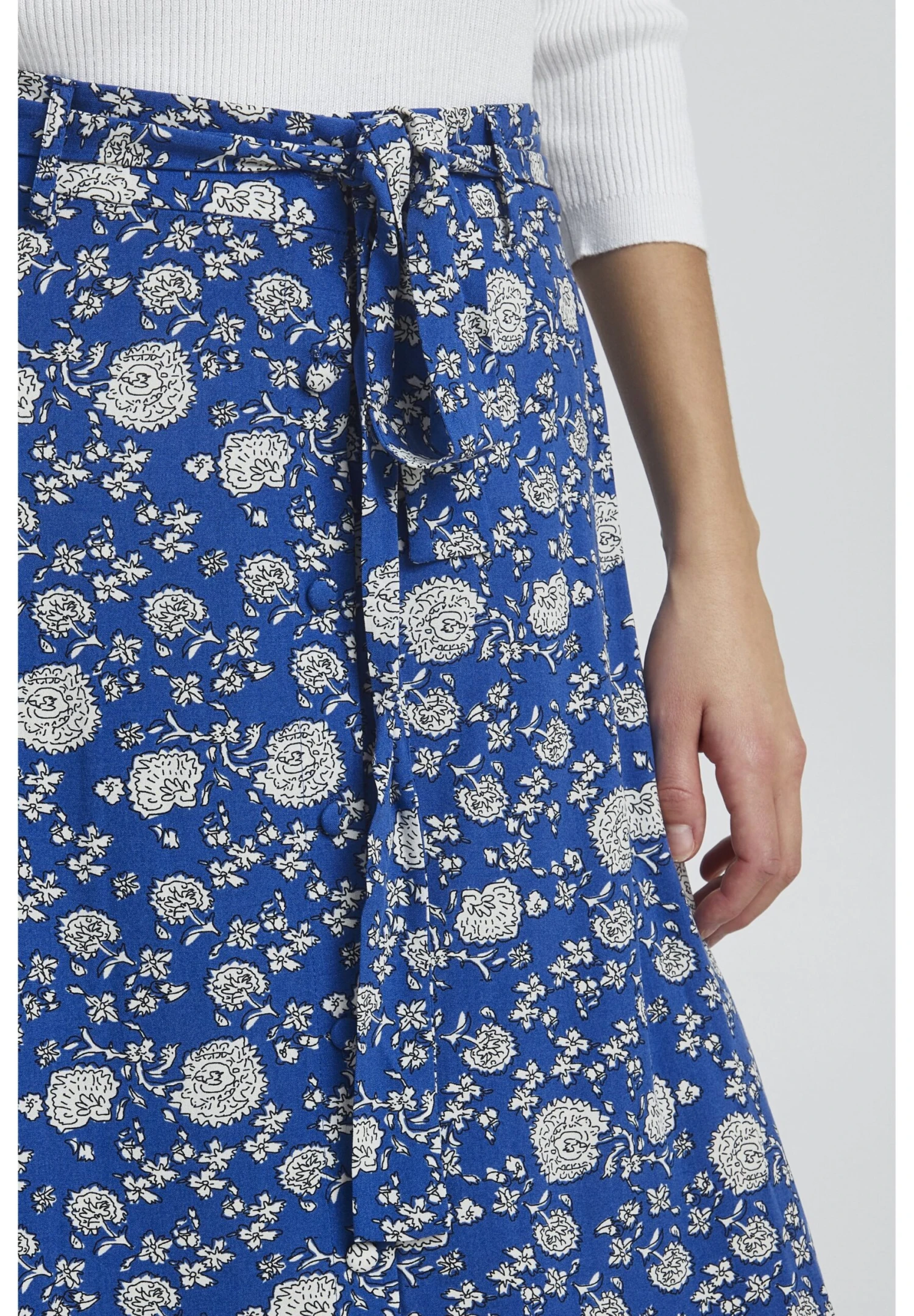 Fransa Frfalua- A-Lijn Rok - Nebulas Blue Mix 4 Fransa Frfalua- A-Lijn Rok - Nebulas Blue Mix - Afbeelding 4