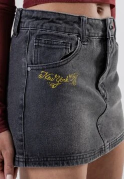 Ed Hardy Love Runs Wild- Jeansrok - Washed Black 9 Ed Hardy Love Runs Wild- Jeansrok - Washed Black -Only Mode Winkel d3e40d0aa7634600b8388759985c80ff