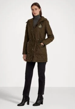 Insulated Coat - Halflange Jas - Botanic Green -Only Mode Winkel d3f651cb24b645ae83e0dcd54f5579f0