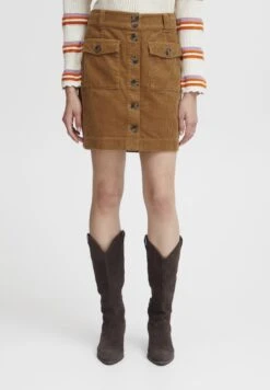 Irrosette Sk - A-Lijn Rok - Brown Sugar