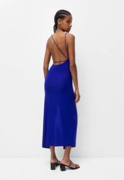 PULL & BEAR Asymmetric Midi - Jurk - Blue/Grey 8 PULL & BEAR Asymmetric Midi - Jurk - Blue/Grey -Only Mode Winkel d4a08439f3134eaeb732c4bb59a5e1c5