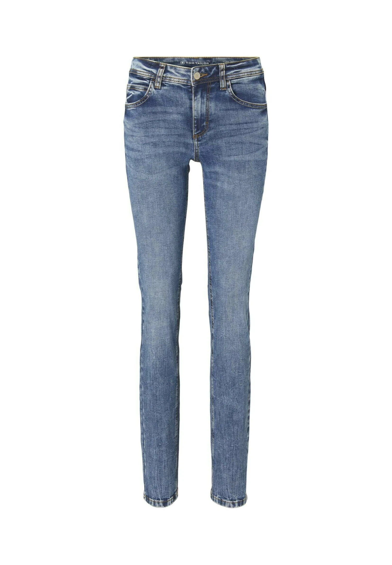 Tom Tailor Alexa - Straight Leg Jeans - Random BleachedBlue Denim 7 Tom Tailor Alexa - Straight Leg Jeans - Random BleachedBlue Denim - Afbeelding 7