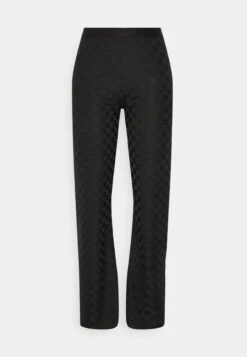 Mads Nørgaard Check Lonnie Pants - Broek - Black -Only Mode Winkel d51387ce14fd47f39ef27fcdb46d0a84