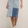 Kaffe Kira- Jeansrok - Light Blue Denim
