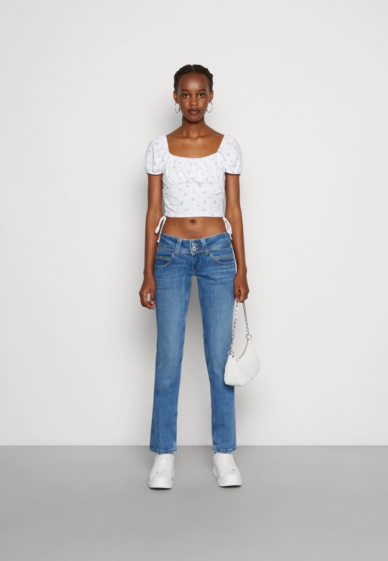 Pepe Jeans Venus Straight Fit Low Waist - Straight Leg Jeans - Blue 2 Pepe Jeans Venus Straight Fit Low Waist - Straight Leg Jeans - Blue - Afbeelding 2