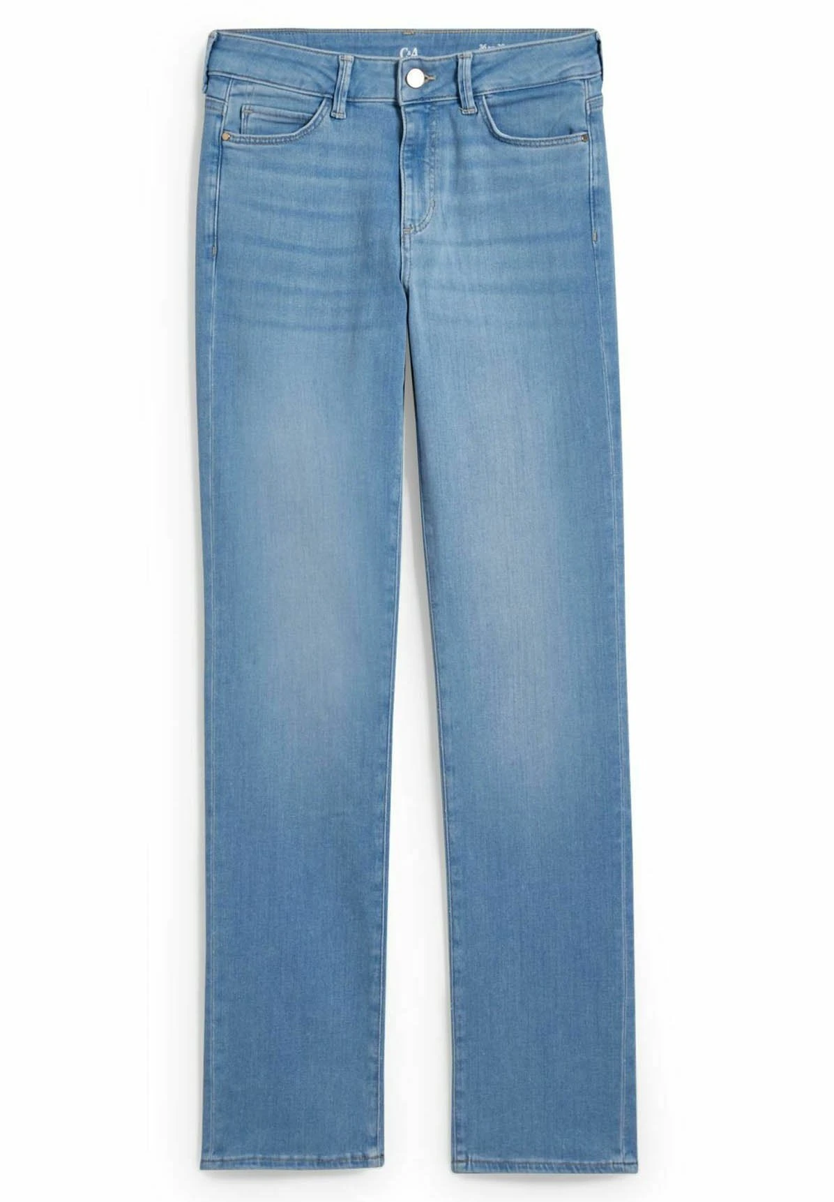 Straight Leg Jeans - Denim Light Blue 5 Straight Leg Jeans - Denim Light Blue - Afbeelding 5