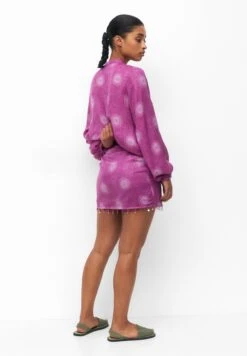 PULL & BEAR Rustic Sequinned - Wikkelrok - Pink 8 PULL & BEAR Rustic Sequinned - Wikkelrok - Pink -Only Mode Winkel d5be6f3bb40c481698520a455ff85276