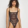 Hunkemöller Wyob Mesh Body - Body - Black
