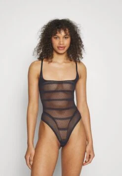 Hunkemöller Wyob Mesh Body - Body - Black