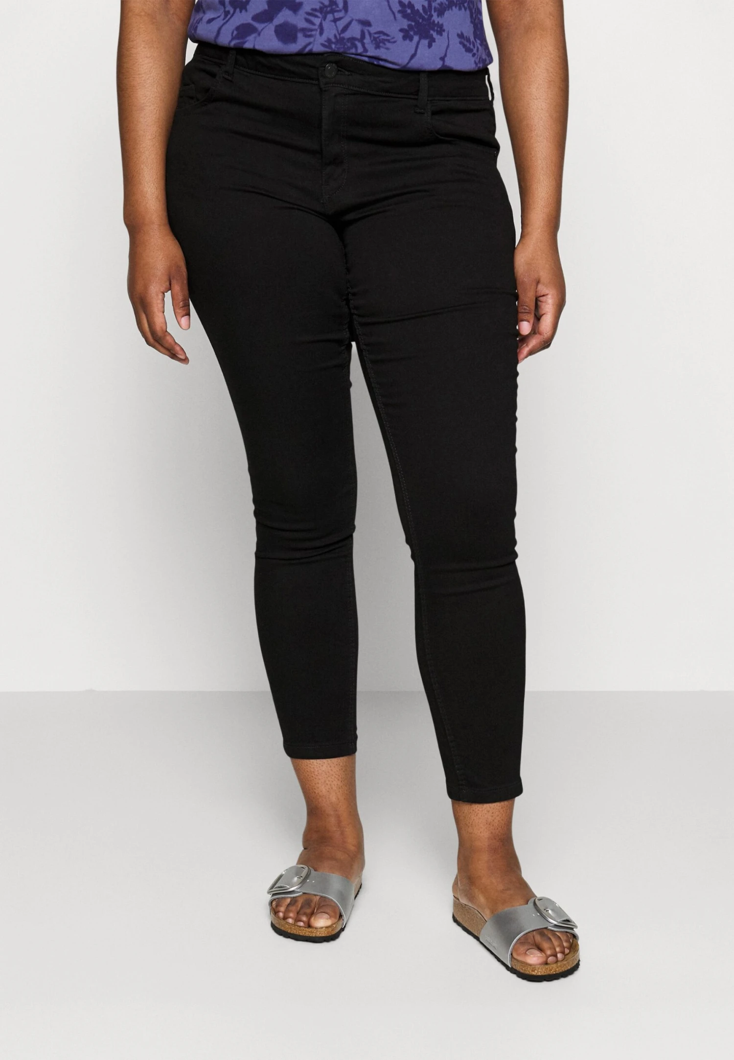 Nmallie Curve - Jeans Skinny Fit - Black 1 Nmallie Curve - Jeans Skinny Fit - Black