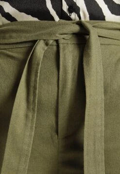 ONLY CARMAKOMA Carcara Belt Culotte Pant - Broek - Khaki -Only Mode Winkel d67059b473534e05be9200bf57bf22d1