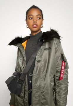 Alpha Industries Long Fishtail - Parka - Vintage Green 14 Alpha Industries Long Fishtail - Parka - Vintage Green -Only Mode Winkel d6935110d417486cbca242188bf4a941