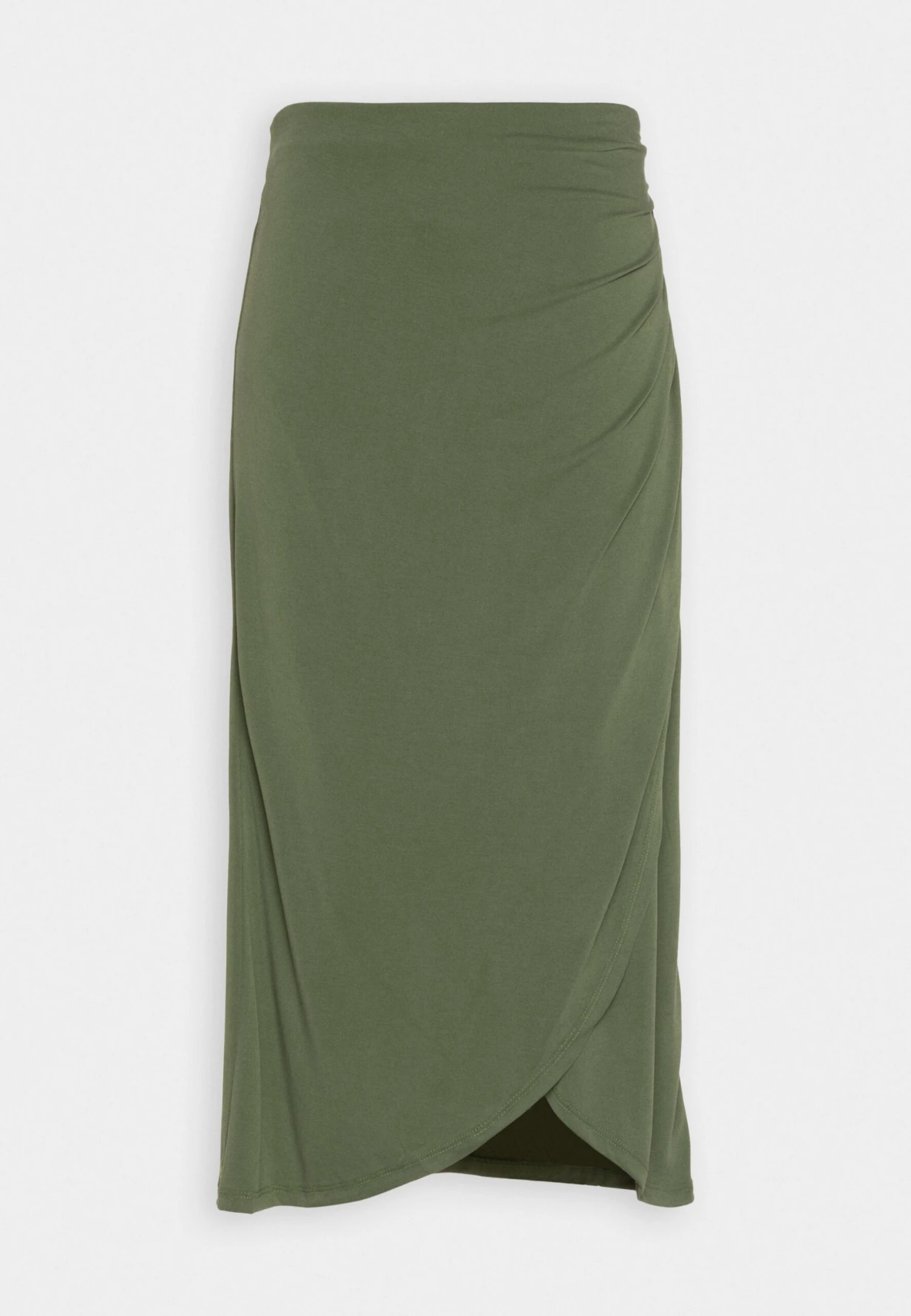 Object Objannie Drape Skirt - Kokerrok - Vineyard Green 6 Object Objannie Drape Skirt - Kokerrok - Vineyard Green - Afbeelding 6