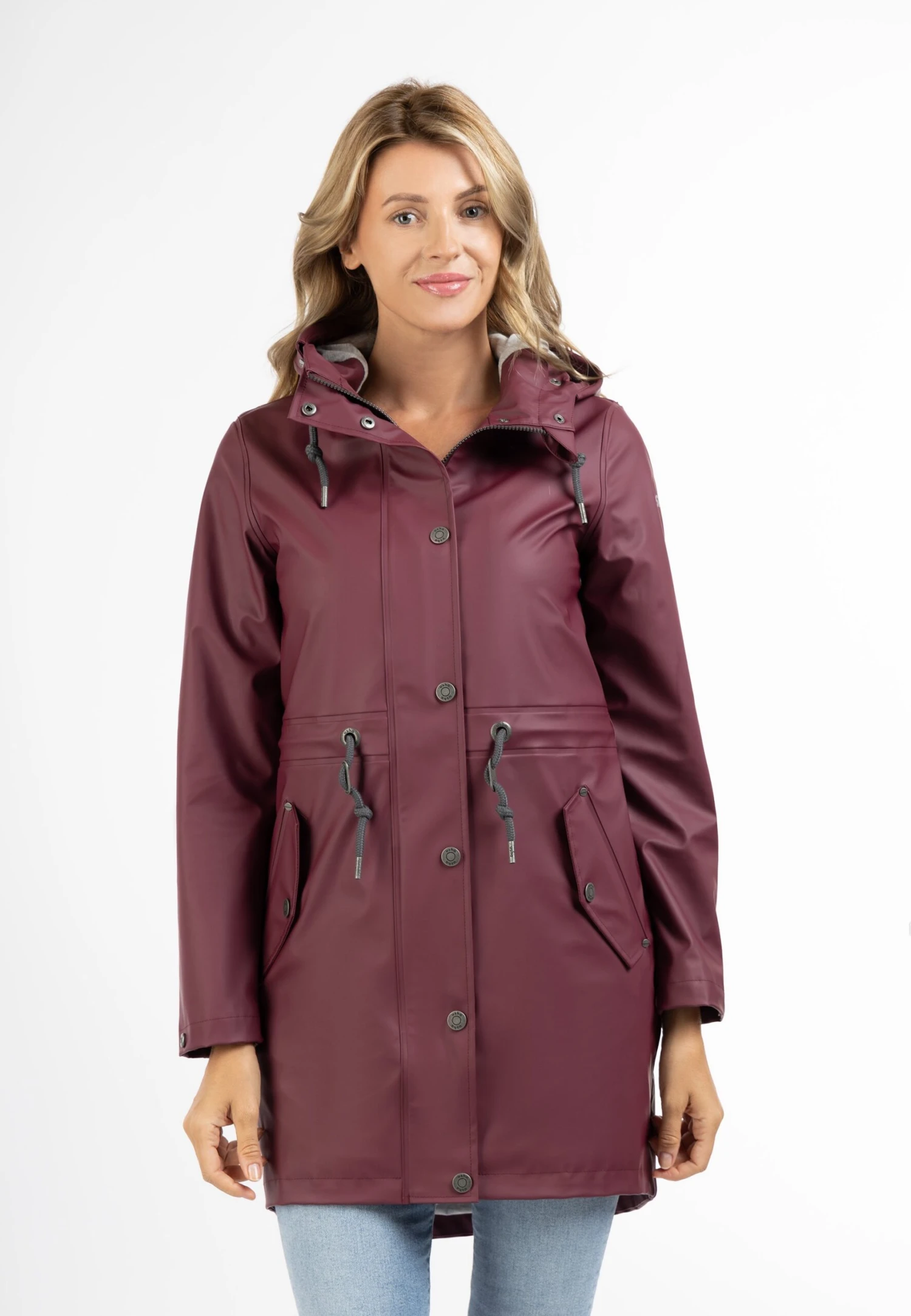 Usha Parka - Weinrot 1 Usha Parka - Weinrot