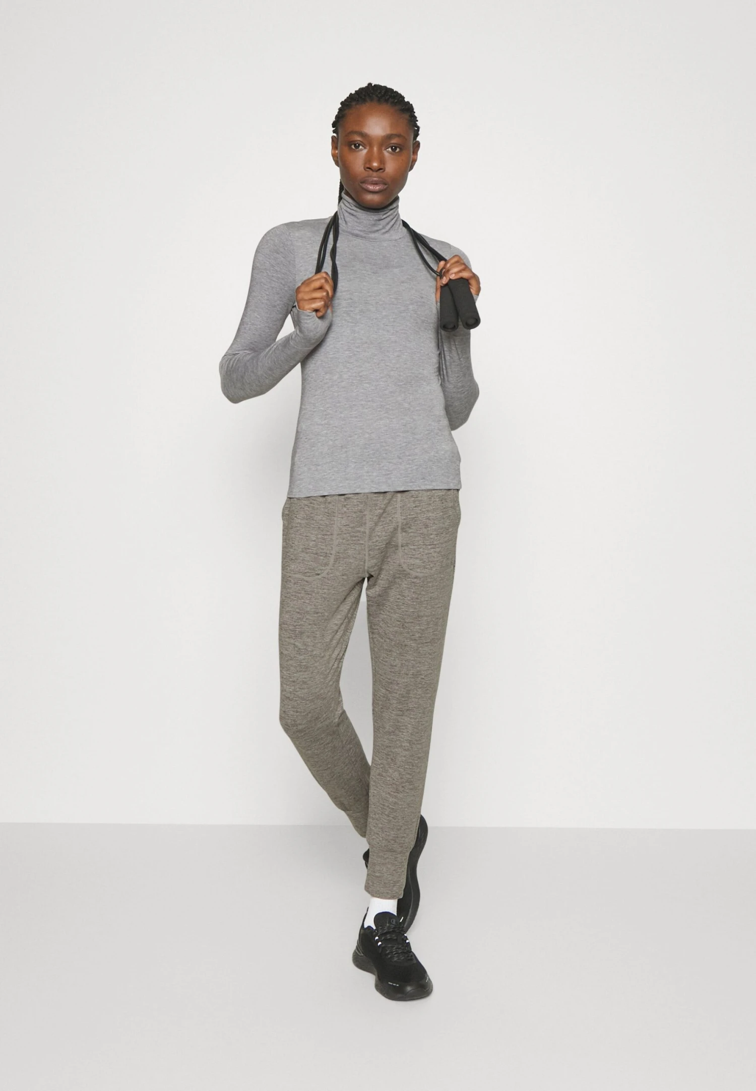 Varley Duke Jogger - Trainingsbroek - Plum Kitten Marl 2 Varley Duke Jogger - Trainingsbroek - Plum Kitten Marl - Afbeelding 2