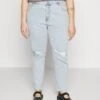 Taylor Mom - Relaxed Fit Jeans - Roadnight Blue