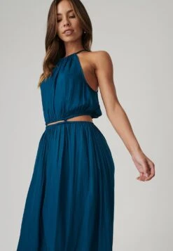Pari - Maxi-Jurk - Teal 10 Pari - Maxi-Jurk - Teal -Only Mode Winkel d7c0a6d4d6ef4ead91e5cb1a7d672205