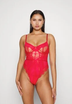 Hunkemöller Brie Underwired Body - Body - Red