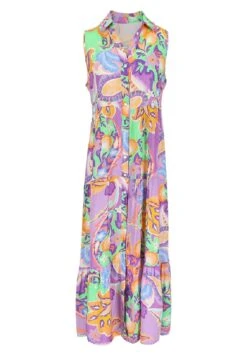 LOLALIZA Maxi-Jurk - Purple Blush